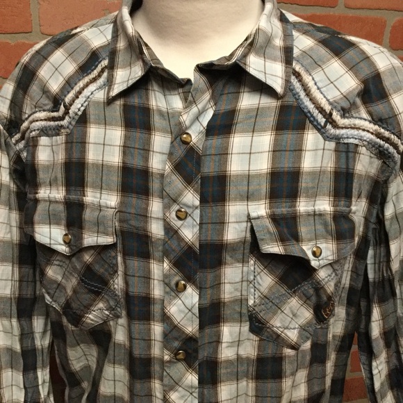 Ariat Other - Ariat Mens pearl snap western shirt a XXL (4L56)